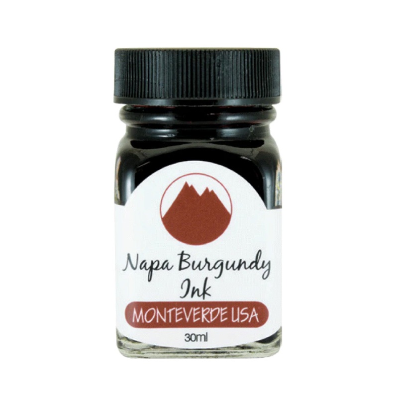 Monteverde Nappa Burgundy Ink Bottle – 30ml