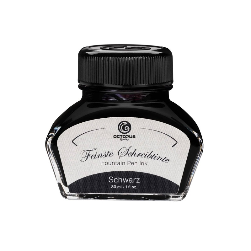 Octopus Classic Schwarz Ink Bottle, Black – 30ml