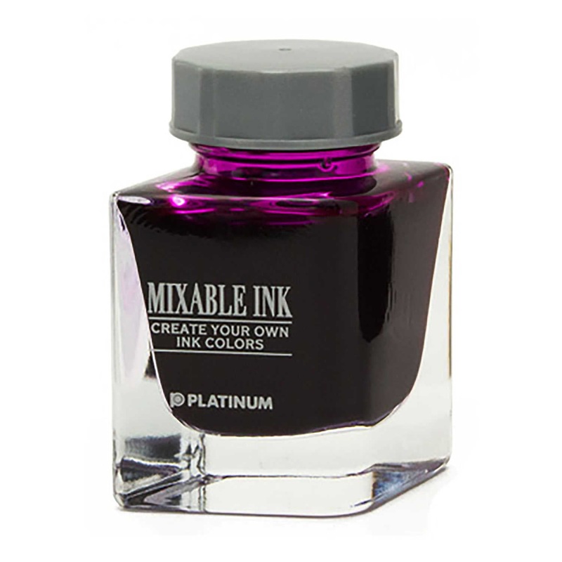Platinum Mixable Silky Purple Ink Bottle, Purple – 20ml