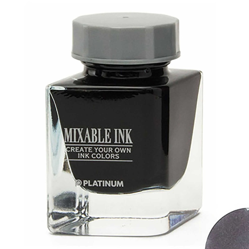 Platinum Mixable Smoke Black Ink Bottle, Black – 20ml