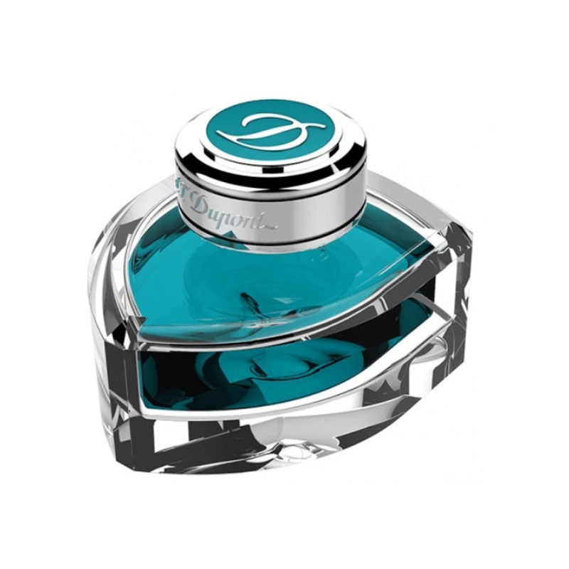 S. T. Dupont Ink Bottle, Turquoise – 70ml