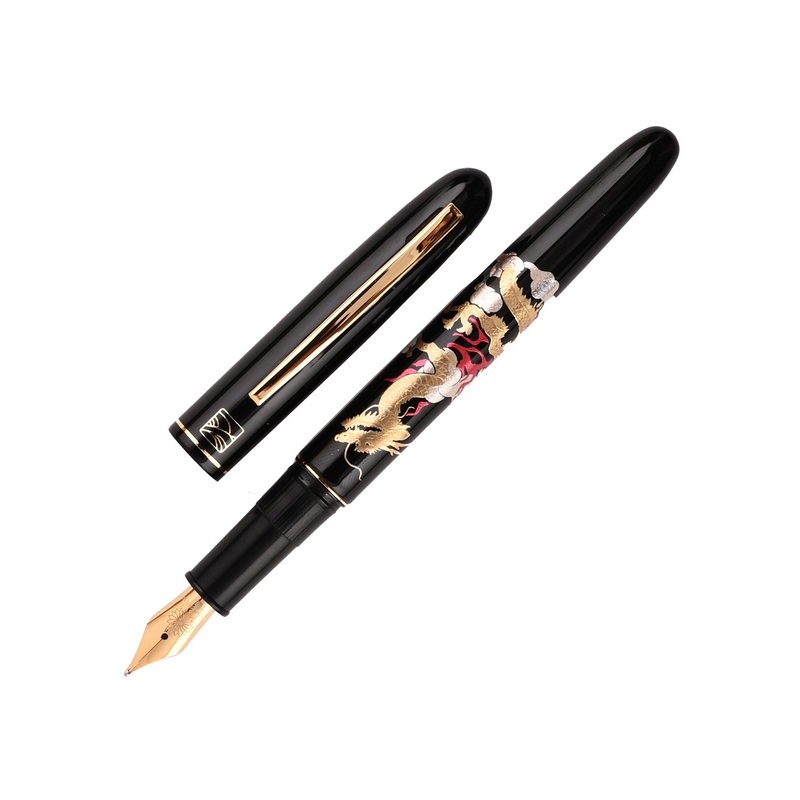 Wancher x Kuretake Kindai Maki-e Fountain Pen – Ryuu to Houju GT