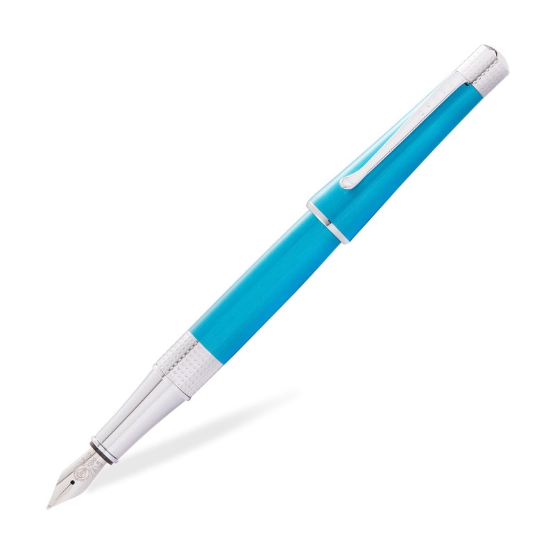 Cross Beverly Fountain Pen, Teal – Steel Nib