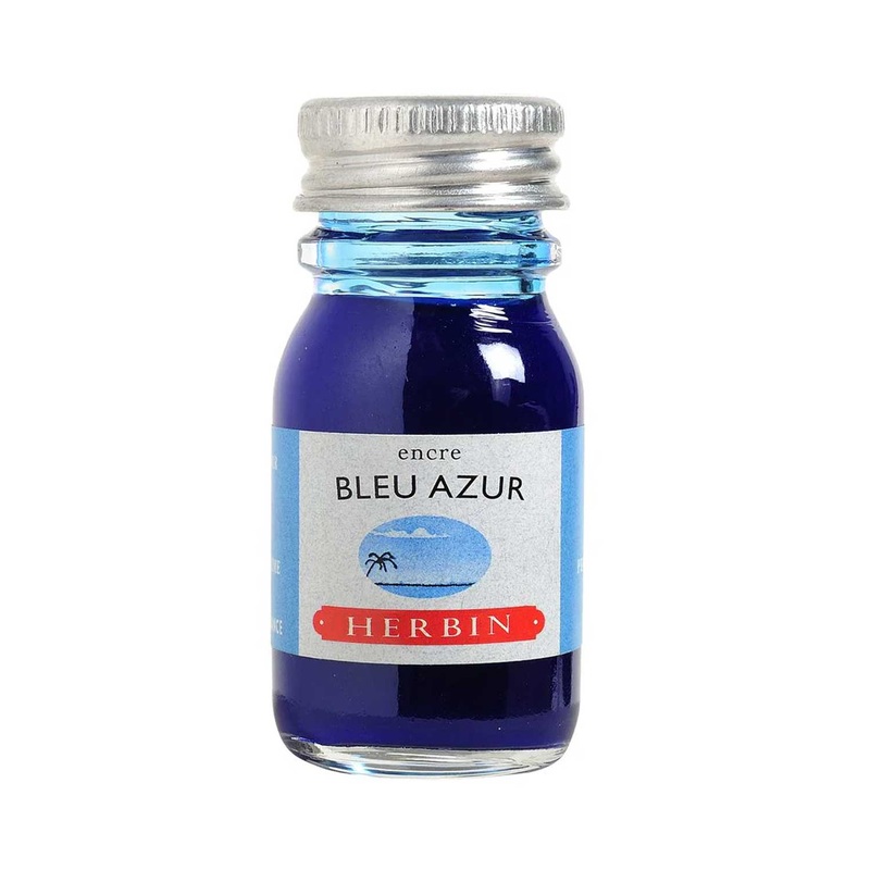 J. Herbin Bleu Azur Ink Bottle – 10ml