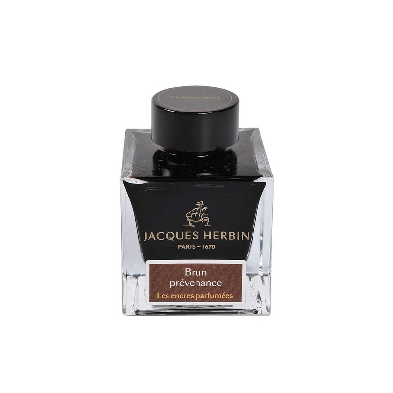 J. Herbin Scented Brun Prevenance Ink Bottle, Brown – 50ml