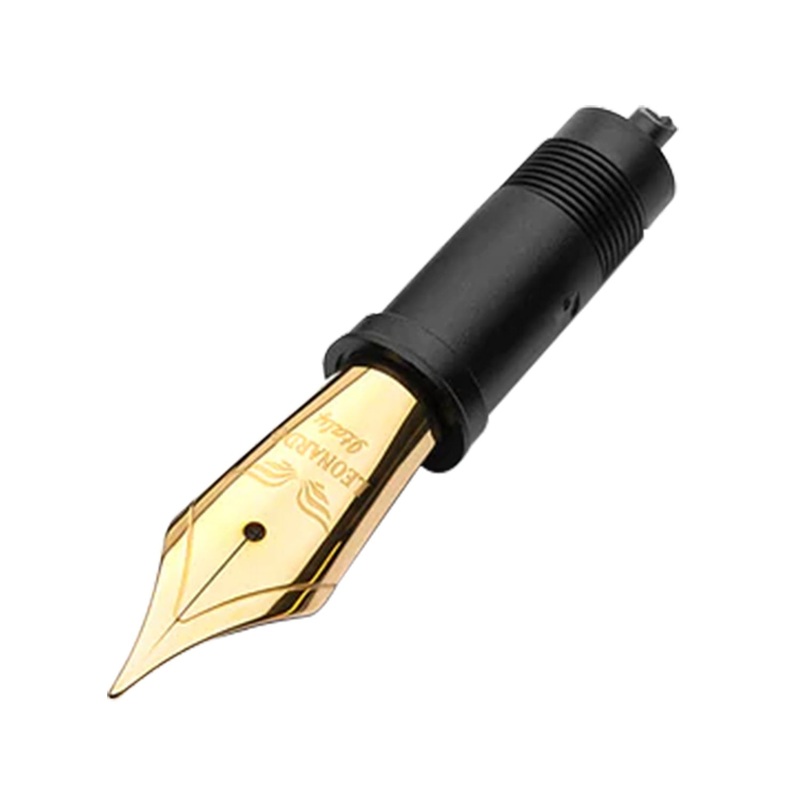 Leonardo Jowo Steel Fine Nib Unit – Gold
