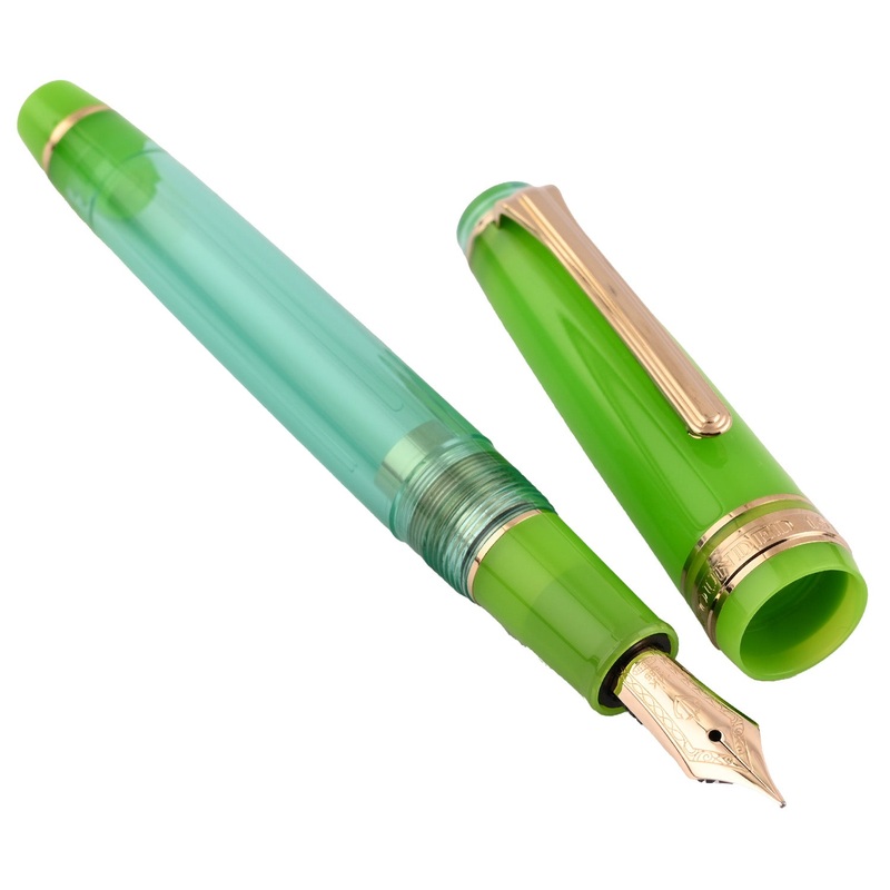 Sailor Professional Gear Slim Manyo II Fountain Pen Set – Grass (Special Edition)