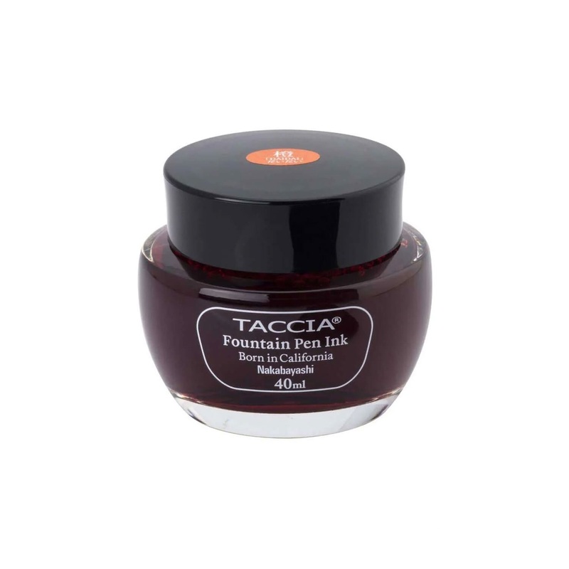 Taccia Sunao-Iro Daidai Ink Bottle, Orange- 40ml