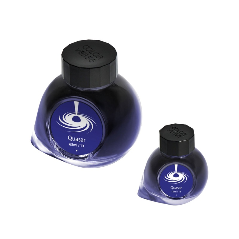 Colorverse Astrophysics Quasar Ink Bottle, Dark Blue – 65ml + 15ml