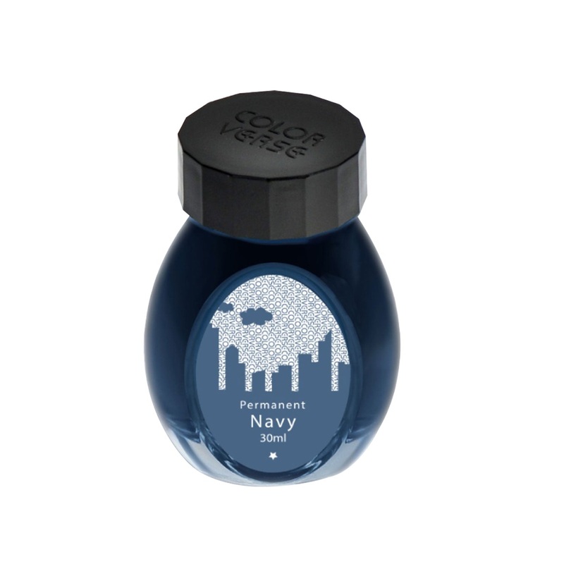 Colorverse Basic Office Series Permanent Ink Bottle, Navy – 30ml