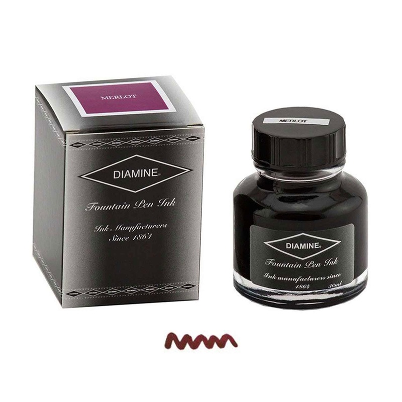Diamine Merlot Ink Bottle – 30ml
