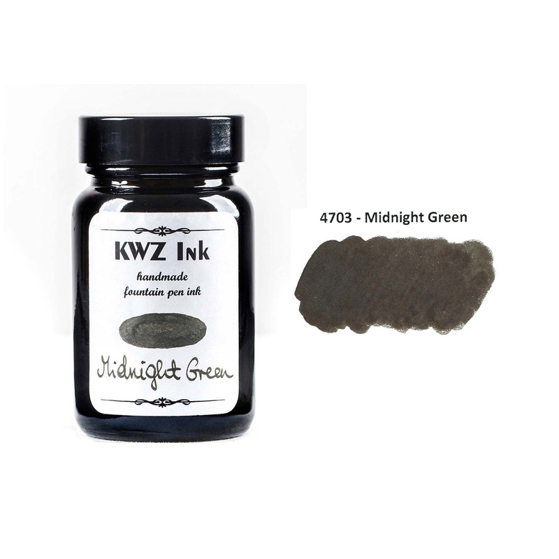 KWZ Standard Midnight Green Ink Bottle – 60ml