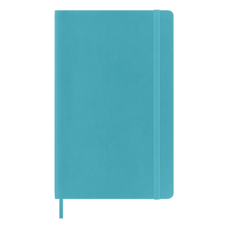 Moleskine Classic Soft Cover Reef Blue Notebook – A5, Ruled
