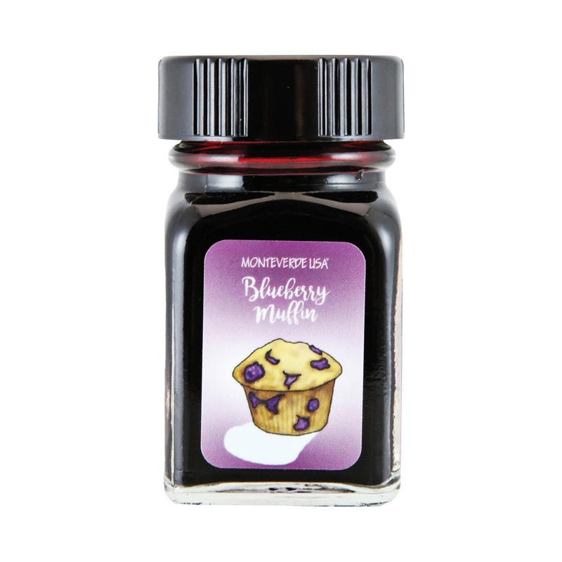 Monteverede Sweet Life Blueberry Muffin Ink Bottle, Burgundy – 30ml