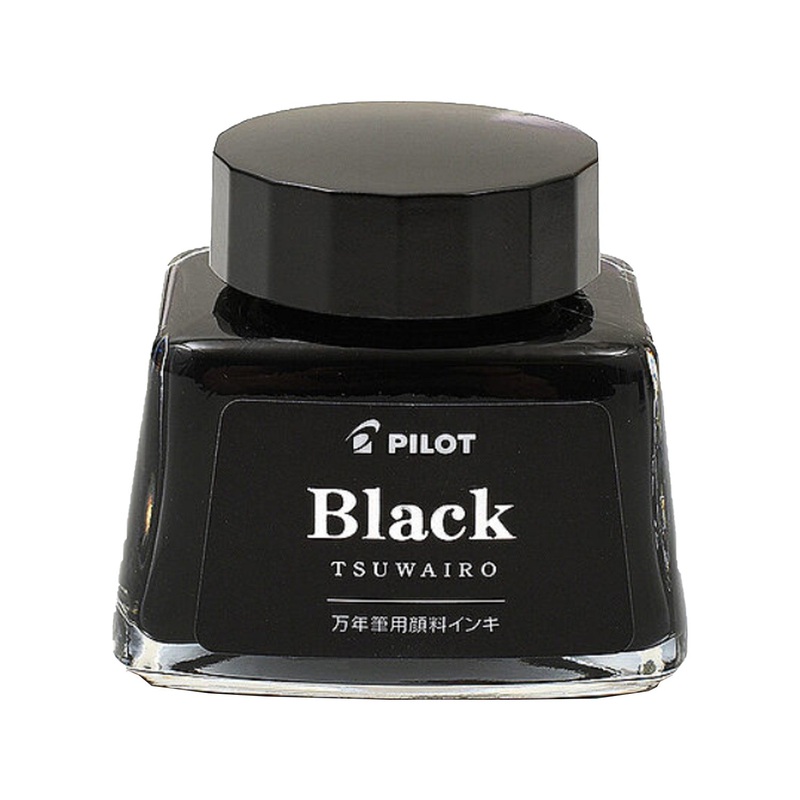 Pilot Tsuwairo Black Ink Bottle – 30ml
