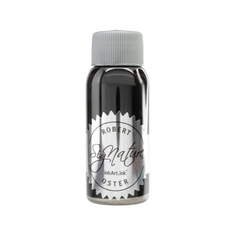 Robert Oster Shake ‘N’ Shimmy Sparkling Cranberry Ink Bottle, Red – 50ml