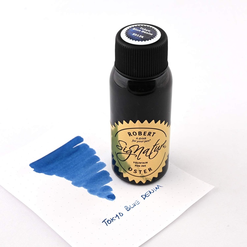 Robert Oster Signature Ink, Tokyo Blue Denim – 50ml