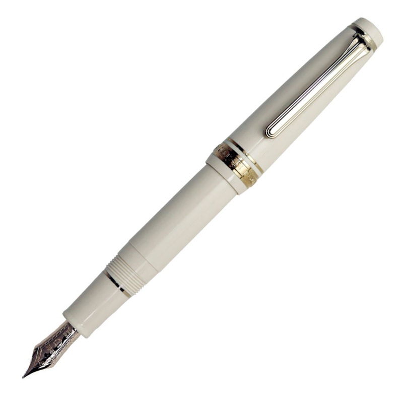 Sailor Professional Gear Slim Mini Fountain Pen – Ivory GT