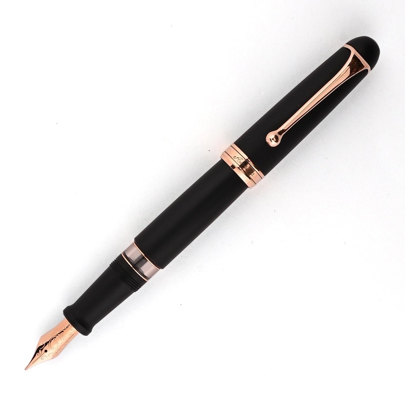 Aurora 88 Fountain Pen – Matte Black RGT