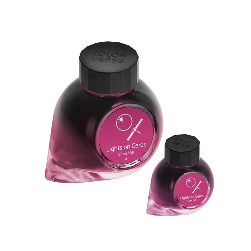 Colorverse Spaceward Lights on Ceres Ink Bottle, Purple – 65ml + 15ml