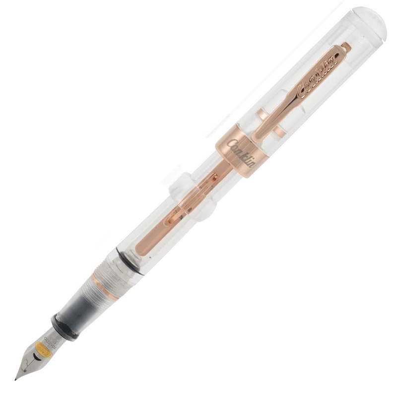 Conklin Mark Twain Cresent Filler Fountain Pen – Demonstrator RGT