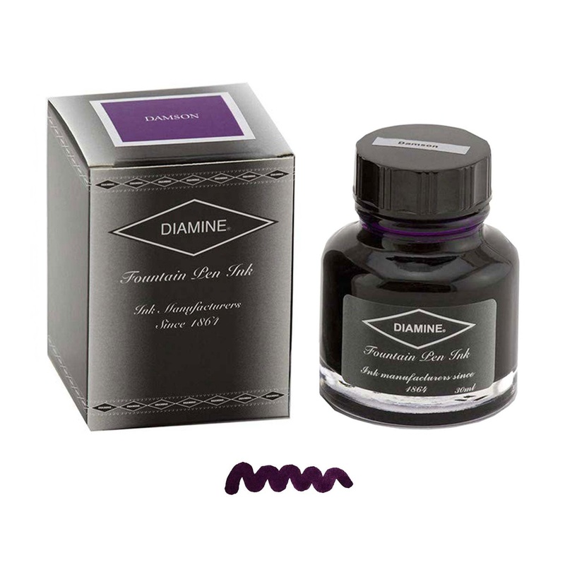Diamine Damson Ink Bottle – 30ml