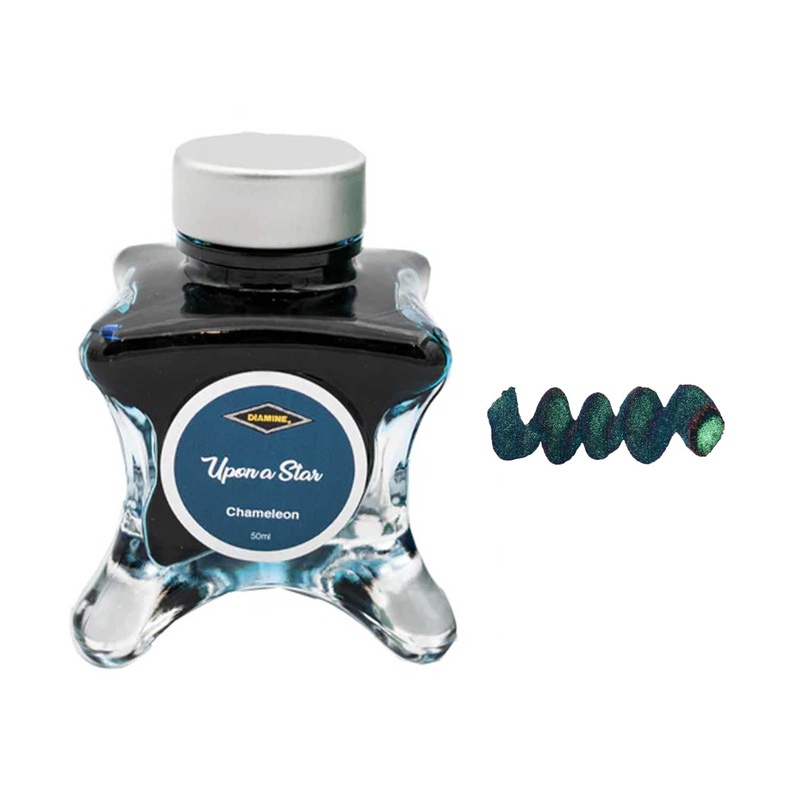 Diamine Inkvent Chameleon Ink Bottle, Upon A Star – 50ml