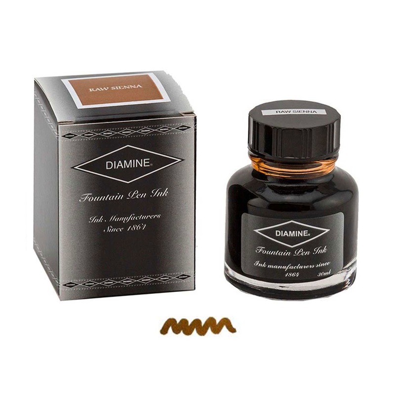 Diamine Raw Sienna Ink Bottle – 30ml