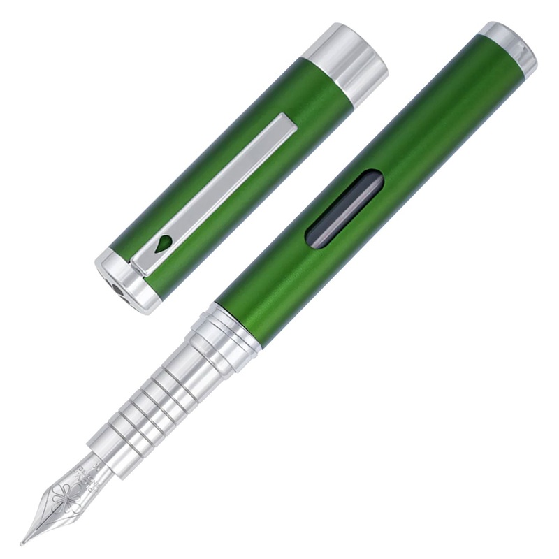 Diplomat Nexus Fountain Pen – Green CT