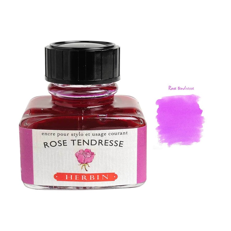 J. Herbin Rose Tendresse Ink Bottle – 30ml