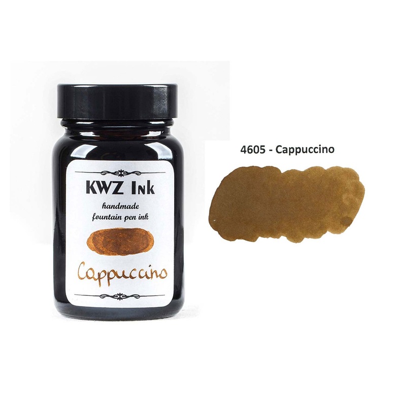 KWZ Standard Cappuccino Ink Bottle, Brown – 60ml