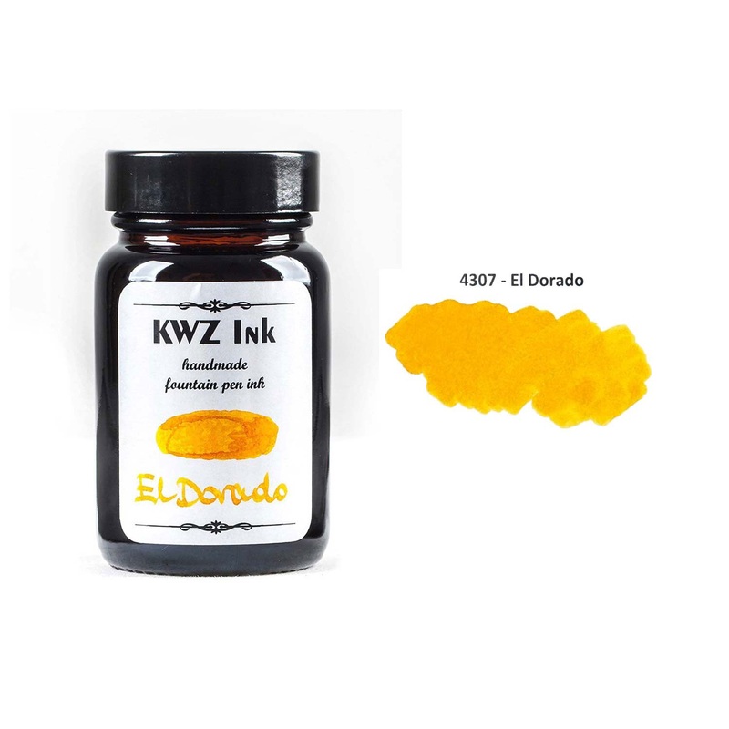 KWZ Standard El Dorado Ink Bottle, Yellow – 60ml