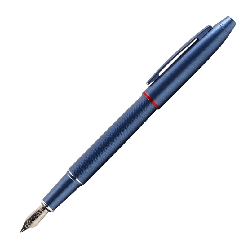 Scrikss Noble 35 Fountain Pen – Metallic Blue PVD