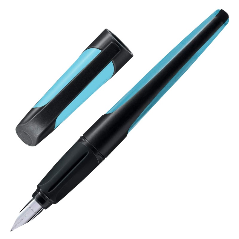 Stabilo Easy Buddy Fountain Pen – Black & Light Blue