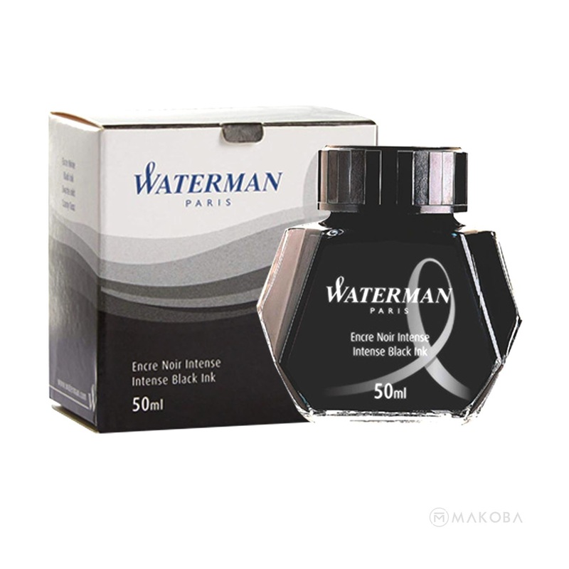 Waterman Intense Black Ink Bottle – 50ml