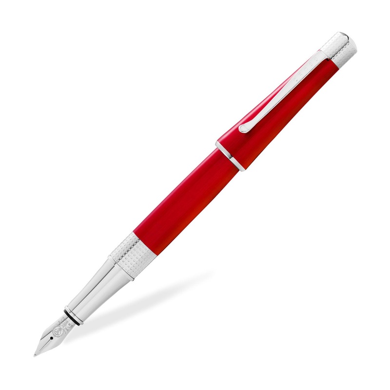 Cross Beverly Fountain Pen, Red – Steel Nib