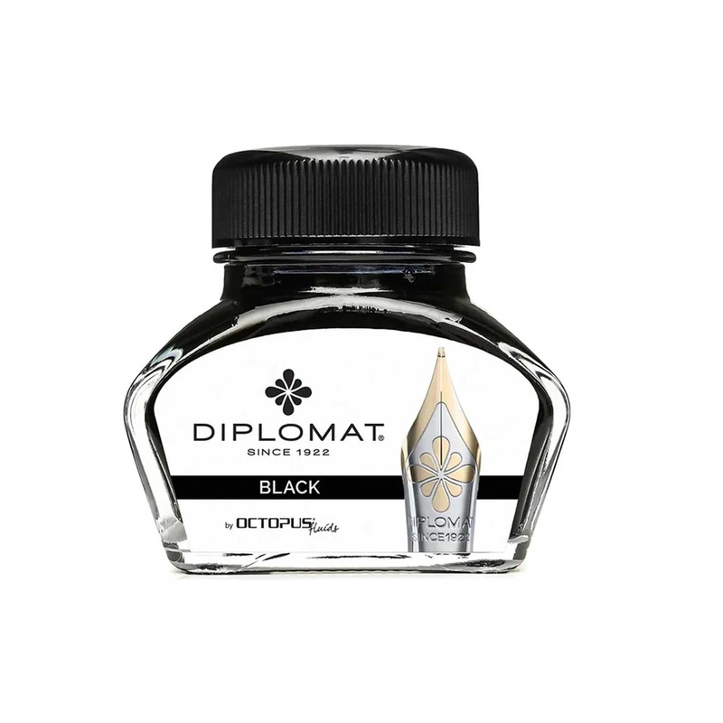 Diplomat Octopus Ink Bottle, Black – 30ml