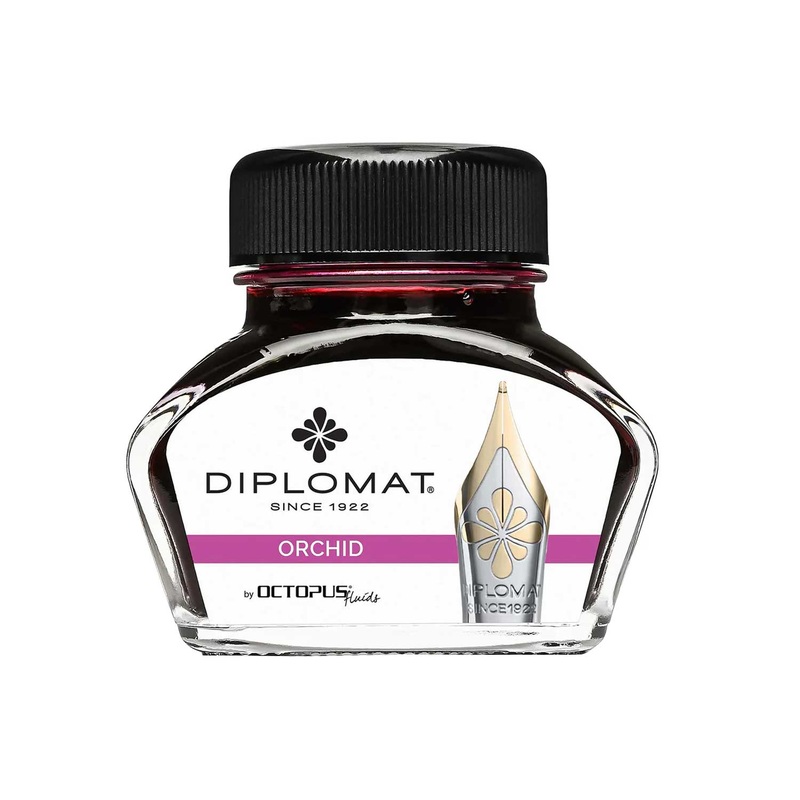 Diplomat Octopus Ink Bottle, Orchid – 30ml