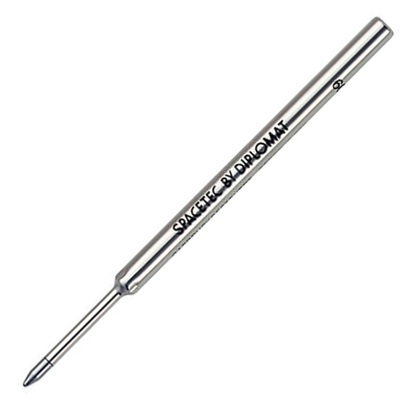 Diplomat Spacetec Ball Pen Long Refill – Black