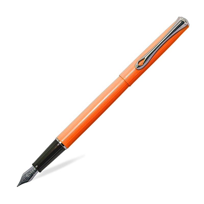 Diplomat Traveller Fountain Pen – Lumi Orange