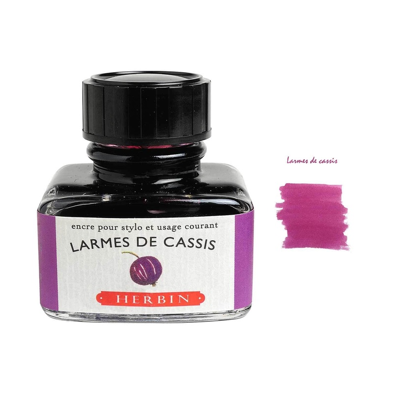 J. Herbin Larme De Cassis Ink Bottle – 30ml