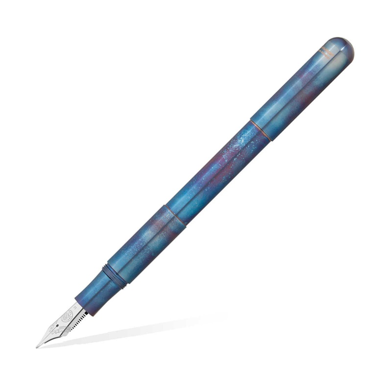 Kaweco Supra Fountain Pen with Optional Clip – Fire Blue