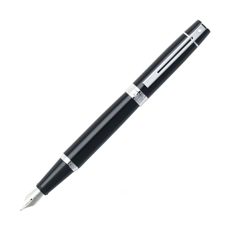 Sheaffer 300 Fountain Pen – Glossy Black CT