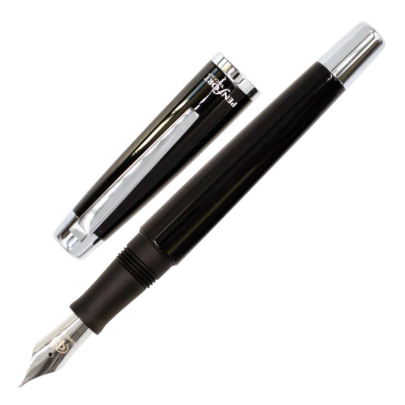 Taccia Urbane Fountain Pen – Black CT