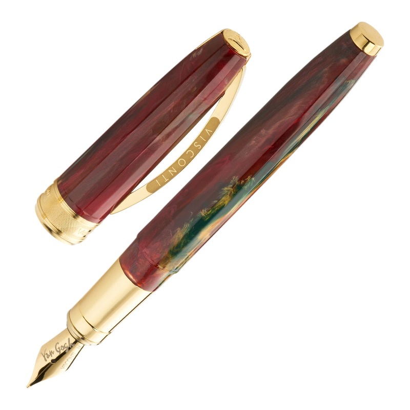 Visconti Van Gogh Fountain Pen – Flowering Plum Orchard
