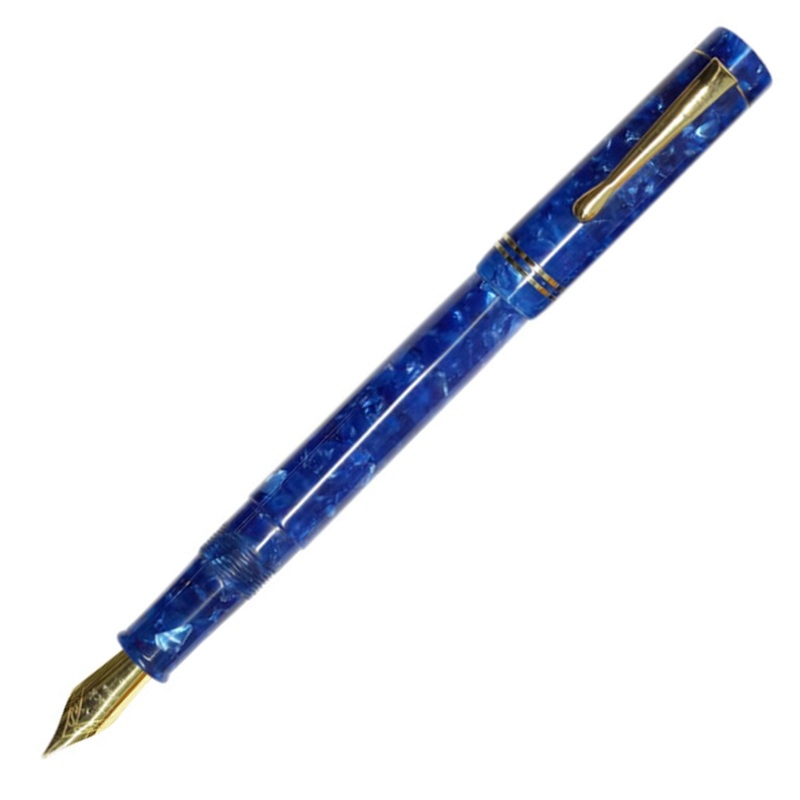 Click Renaissance Fountain Pen – Batic Blue GT