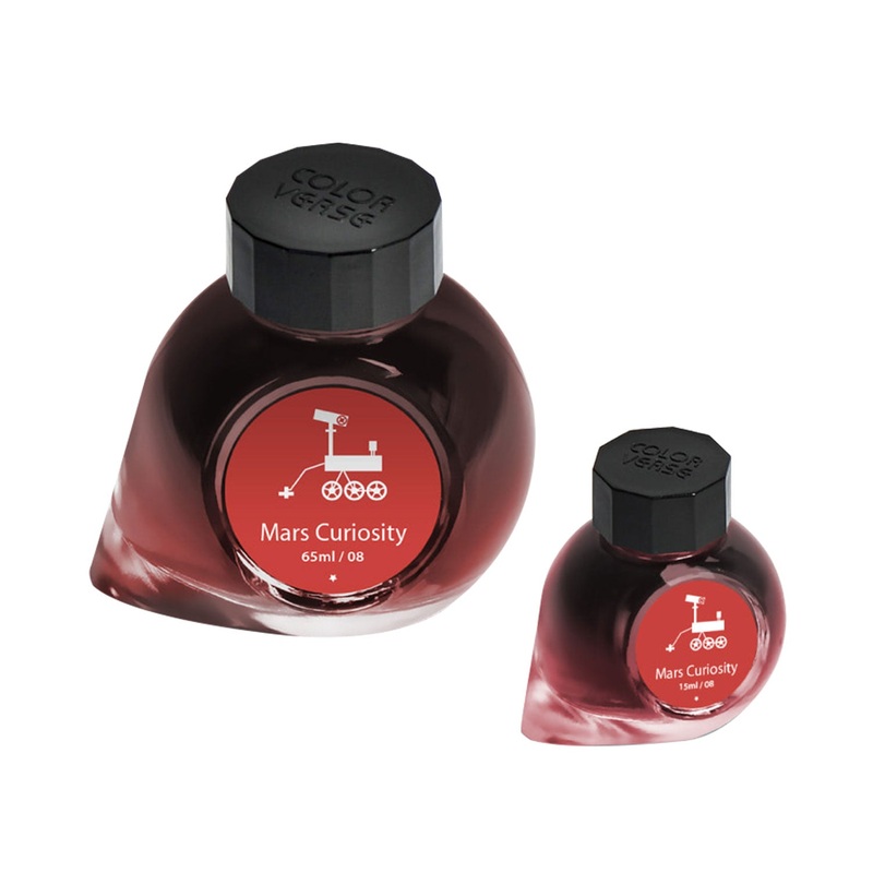 Colorverse Spaceward Mars Curiosity Ink Bottle, Red – 65ml + 15ml