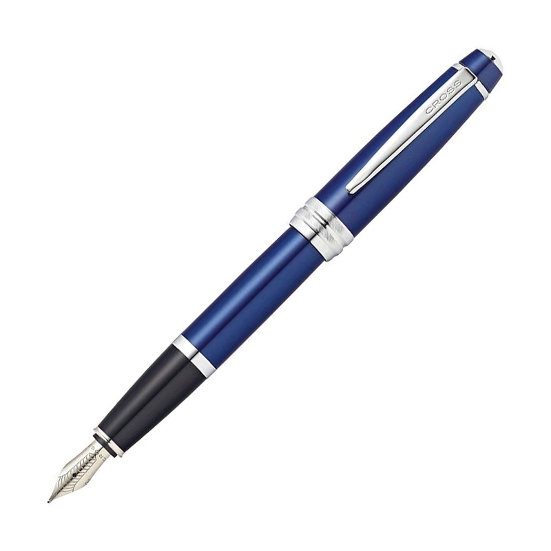 Cross Bailey Fountain Pen, Blue  – Steel Nib