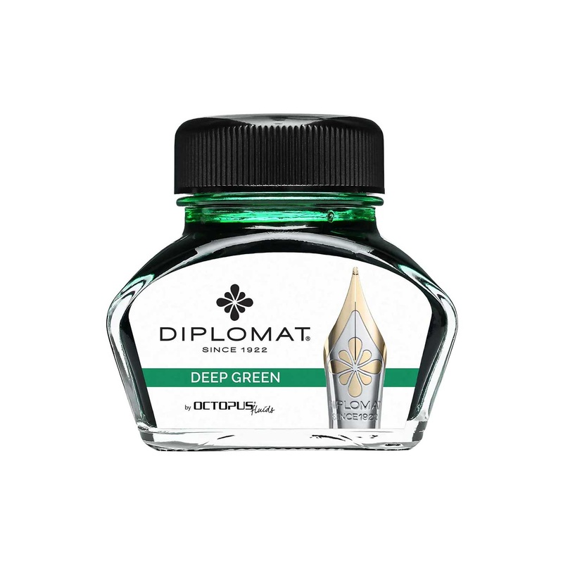 Diplomat Octopus Ink Bottle, Deep Green – 30ml
