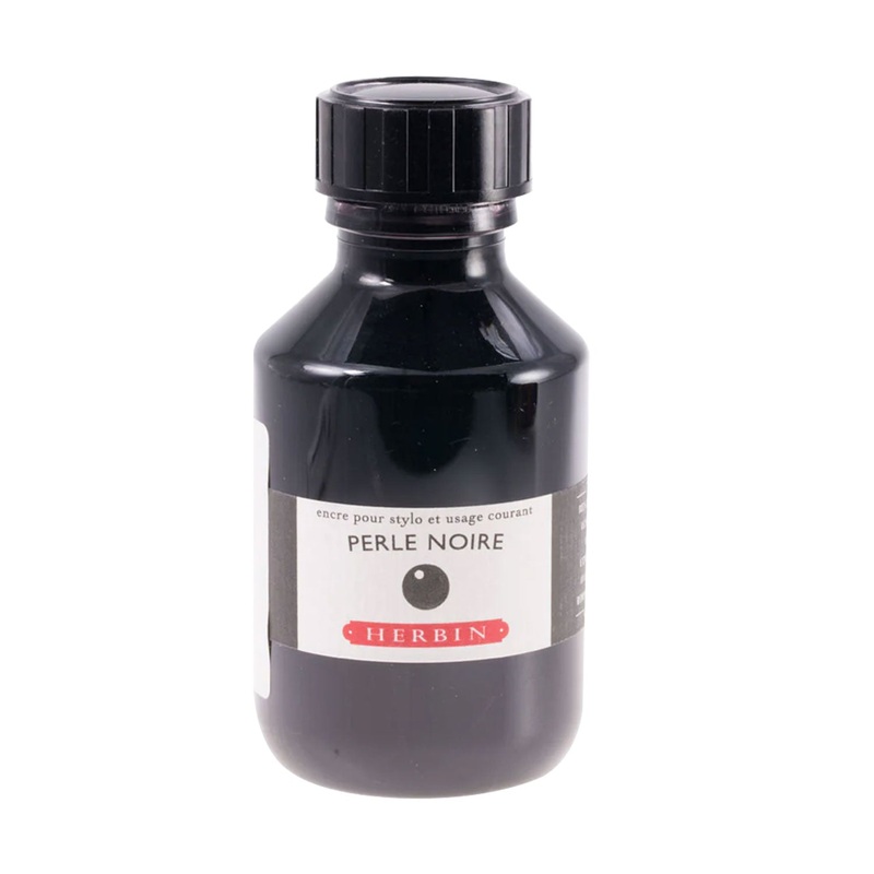 J. Herbin Perle Noire Ink Bottle – 100ml